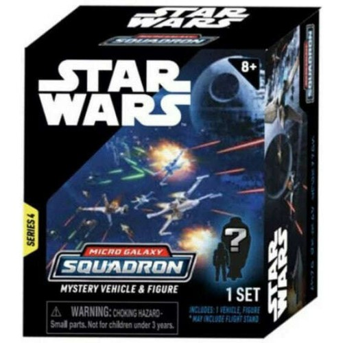 FIGURKA STAR WARS MICRO GALAXY SQUADRON MYSTERY Z POJAZDEM SERIA 4