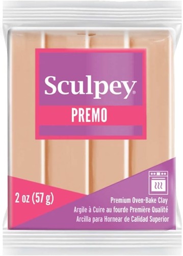 SUPER SCULPEY GLINA DO RZEŹBIENIA Premo Beige 57g Non Toxic