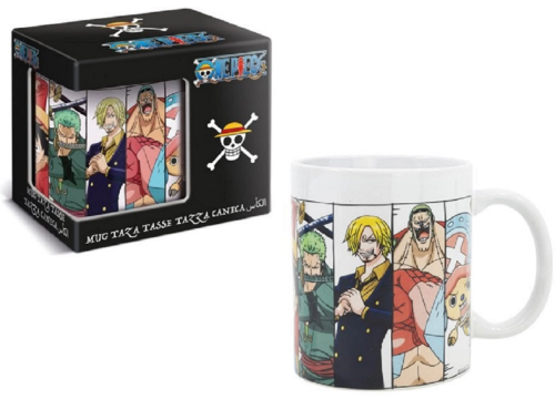 One Piece Crew Tony Chopper Luffy Zoro Sanji 325ml Ceramiczny Kubek