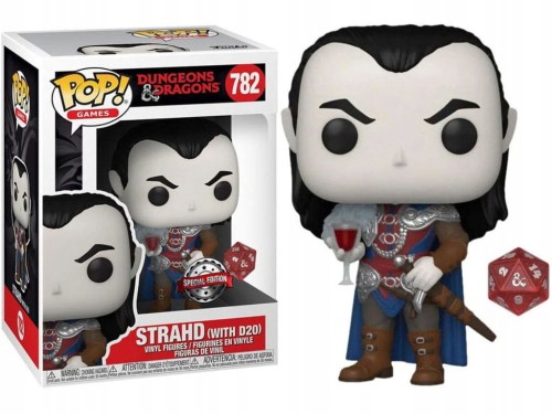 Funko Pop! Dungeons & Dragon Die Games Strahd (MT) Exclusive 9 cm