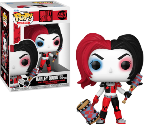 Funko POP! DC COMICS 453 Harley with weaponsn Batman Joker Figurka