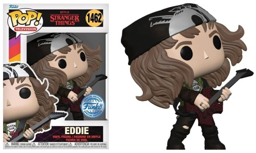 Funko Pop! Stranger Things - Eddie (Hunter) (with Guitar) (Metallic)