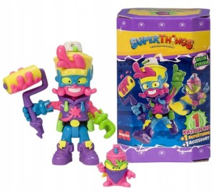 Super THINGS ZINGS seria 11 Neon Power figurka KID FREESTYLE Saszetka