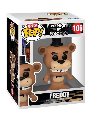 FIVE NIGHTS AT FREDDY'S Bitty FREDDY 2.5cm Funko Pop! FNAF Figurka