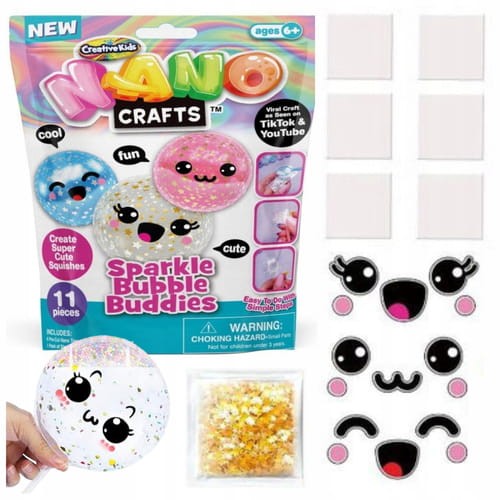 NANO CRAFT TAŚMA BAŃKI Nano Buddies zabawka kreatywna Mądre dziecko