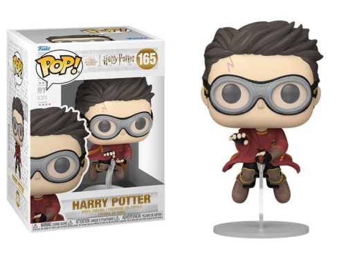 Funko Pop! HARRY POTTER 3 165 Harry with Broom Quidditch Figurka