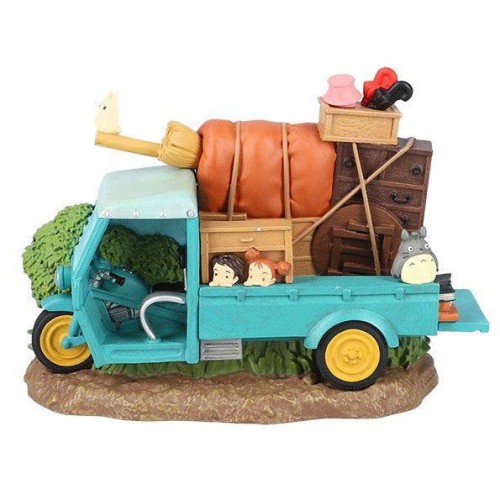 figurka MY NEIGHBOR TOTORO - Three-wheeler - Diorama & Calendar 16cm