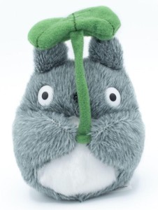 STUDIO GHIBLI - Totoro & Leaf - Pluszak Toy 13cm