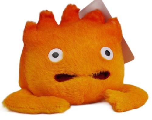 STUDIO GHIBLI - Calcifer - Pluszak 14cm