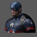 figurka MARVEL - Captain America Avengers Endgame - Money Bank Bust 20 cm