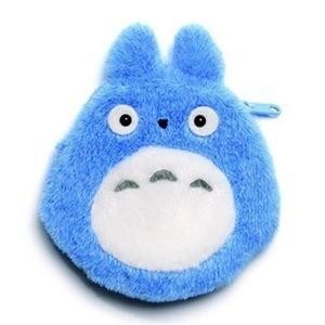 STUDIO GHIBLI - Coin Purse Totoro Pluszak Blue - 12 cm