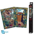 Plakaty Chibi Jurassic Park - Zestaw 2 sztuki '52x38'