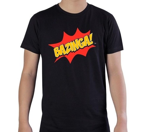 koszulka BIG BANG THEORY - Bazinga - Men's T-Shirt - (XS)