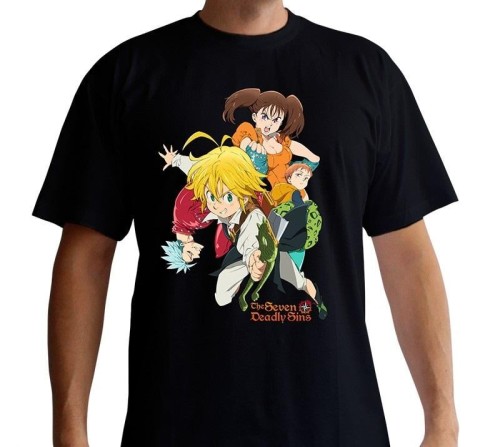 koszulka SEVEN DEADLY SINS - Group - Men's T-Shirt - (S)