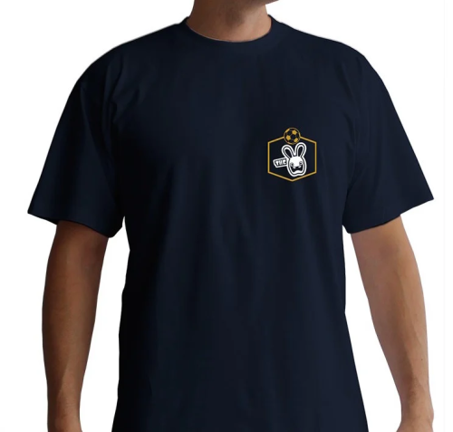 koszulka LAPINS CRETINS - T-shirt Euro Navy (S)
