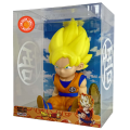 DRAGON BALL Son Goku Super Saiyan Money Box PVC 19cm Skarbonka Plastoy