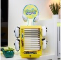 SPONGEBOB PS5 XBOX NINTENDO LOGO STOJAK PODSTAWKA 4 PADY GRY HEADSET LOCKER