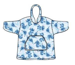 LILO & STITCH - - Stitch - Sweat Ponczo - Kid Size (7-14 ans)
