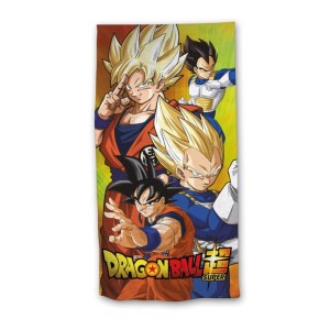 DRAGON BALL S - Super Saiyan - ręcznik plażowy 100% bawełna - 70x140cm