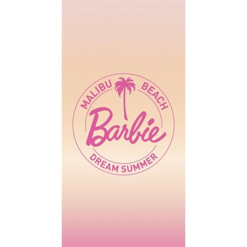 BARBIE - Malibu Beach - ręcznik plażowy 100% bawełna - 70x140cm