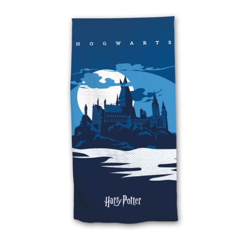 HARRY POTTER - Hogwarts - ręcznik plażowy 100% Polyester - 70x140cm