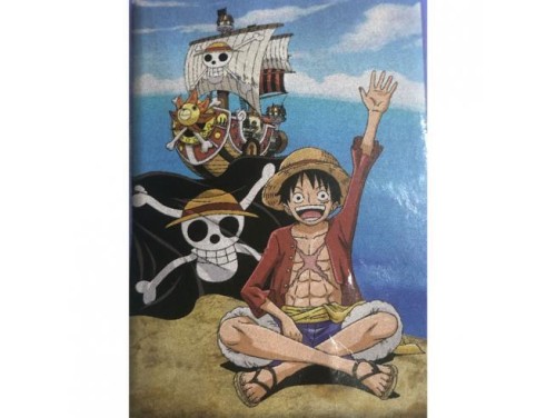 ONE PIECE - Sunny - koc polarowy 100% Microfiber 100x140cm