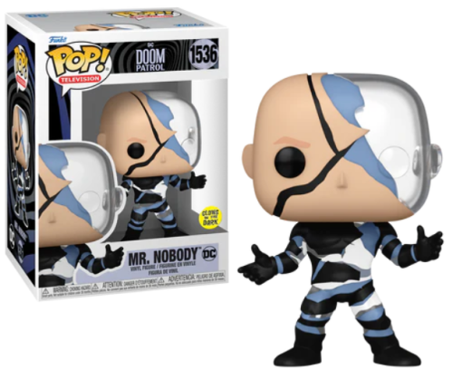 Funko Pop! DOOM PATROL 1536 Mr Nobody (GITD)