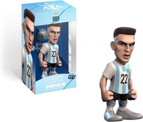 Football Stars 177 Argentina Lautaro Martínez Figurka Minix 12cm