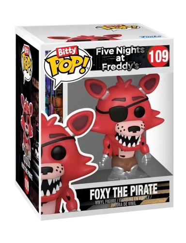 FIVE NIGHTS AT FREDDY'S Bitty FOXY 2.5cm Funko Pop! FNAF Figurka