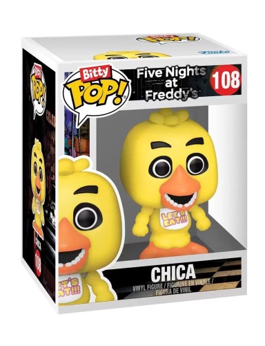 FIVE NIGHTS AT FREDDY'S Bitty Chica 2.5cm Funko Pop! FNAF Figurka