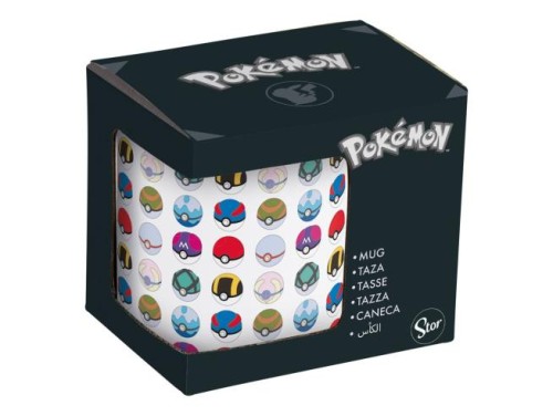 POKEMON Pokeballs 325ml Ceramiczny Kubek Stor Pikachu Oryginalny