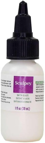 SUPER SCULPEY Satynowy Lakier DO GLINY GLINA DO RZEŹBIENIA 30ml z precyzyjną zakrętką