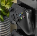 BATMAN PS5 XBOX NINTENDO LOGO STOJAK PODSTAWKA 4 PADY GRY HEADSET LOCKER DC COMICS
