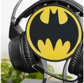 BATMAN PS5 XBOX NINTENDO LOGO STOJAK PODSTAWKA 4 PADY GRY HEADSET LOCKER DC COMICS