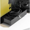 BATMAN PS5 XBOX NINTENDO LOGO STOJAK PODSTAWKA 4 PADY GRY HEADSET LOCKER DC COMICS