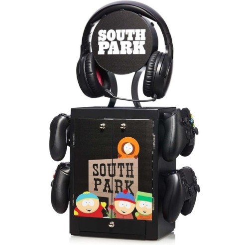South Park PS5 XBOX NINTENDO LOGO STOJAK PODSTAWKA 4 PADY GRY HEADSET LOCKER DC COMICS