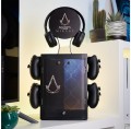 Assassin's Creed PS5 XBOX NINTENDO LOGO STOJAK PODSTAWKA 4 PADY GRY HEADSET LOCKER DC COMICS