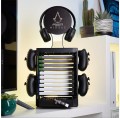 Assassin's Creed PS5 XBOX NINTENDO LOGO STOJAK PODSTAWKA 4 PADY GRY HEADSET LOCKER DC COMICS