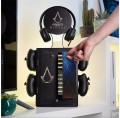 Assassin's Creed PS5 XBOX NINTENDO LOGO STOJAK PODSTAWKA 4 PADY GRY HEADSET LOCKER DC COMICS