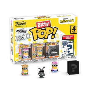 Funko Pop! Figurki MINIONS Bitty Pop 4 Pack 2.5cm Young Gru Minionki