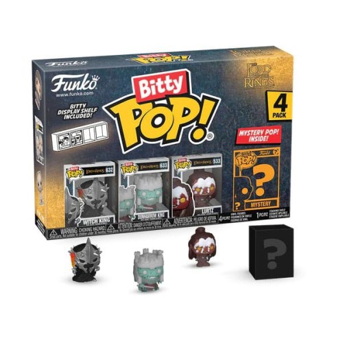 Funko Pop! The Lord of the Rings Bitty 4-Pack Witch King 2,5 cm Lurtz