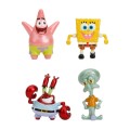 Spongebob Squarepants Nano Mini Figurki 4-Pack 4 cm Jada Toys