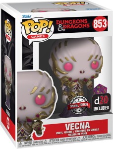 Funko POP! Dungeons & Dragons POP & Die Vecna MT Exclusive 9 cm