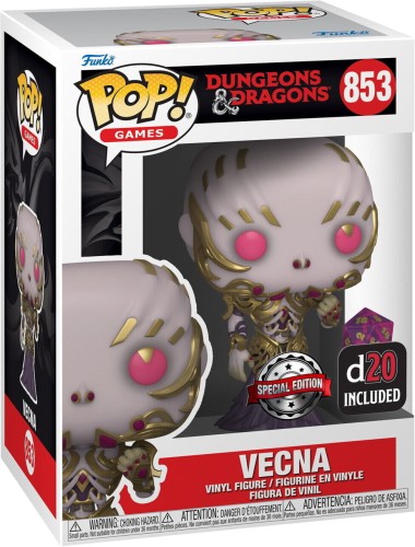 Funko POP! Dungeons & Dragons POP & Die Vecna MT Exclusive 9 cm