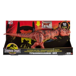 JURASSIC WORLD TYRANNOSAURUS REX MEGA RYK '93 PARK FIGURKA MATTEL