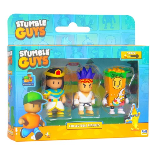 FIGURKA STUMBLE GUYS PMI ZESTAW FIGUREK Cleopatra Sensei Firefist Cerial Killer