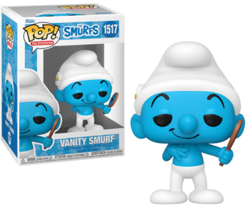 Funko Pop! SMURFS 1517 Vanity Smurf Laluś Figurka Smerfy