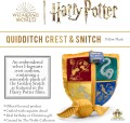 Poduszka Harry Potter z Pluszową Figurką Herb Quidditcha i Złoty Znicz