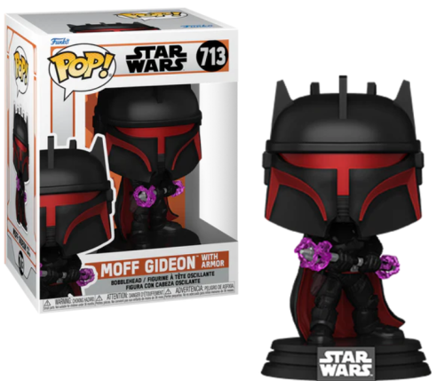 Funko Pop! THE MANDALORIAN Star Wars 713 Moff with Armure Mandalorian