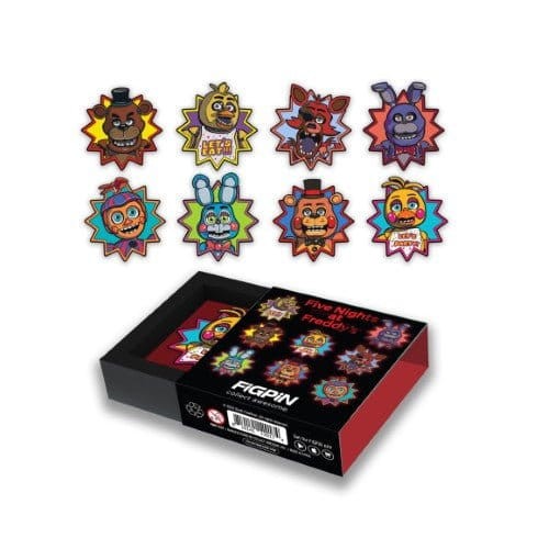 FIVE NIGHTS AT FREDDY'S Figpin figurka Przypinka Chica Foxy Bonnie
